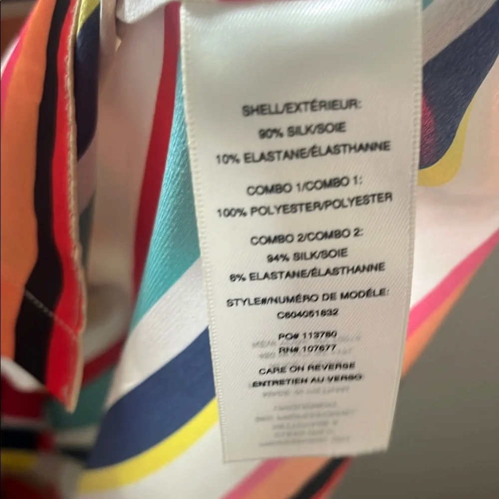 Alice + Olivia Colorful Striped Garment’s - Picture 5 of 5